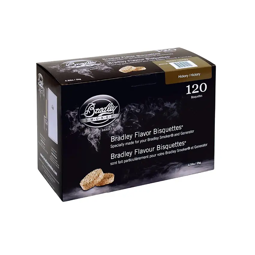 Briketter BradleyHickory 120-pack