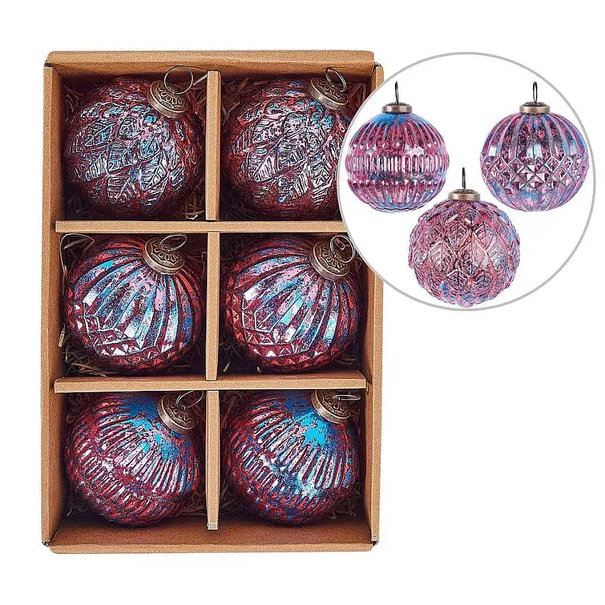 Julgranskula Astral Set med 6
