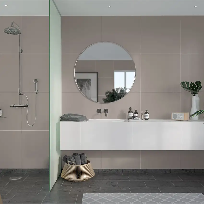 Våtrumsskiva FiboWarm Grey 5200-M6060 EM