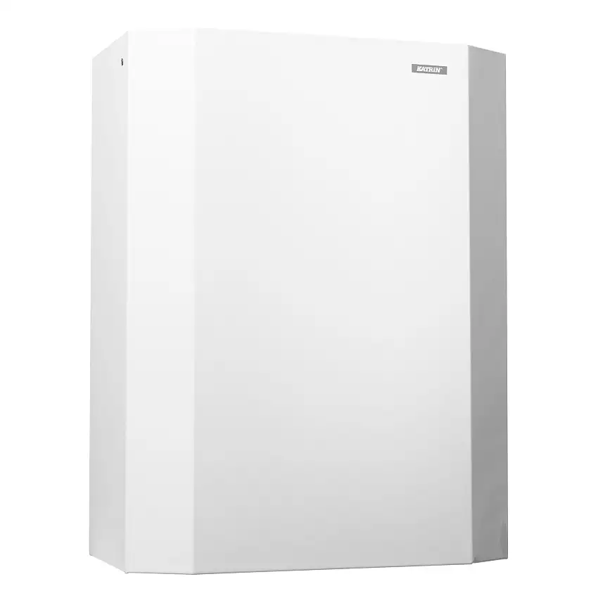 Papperskorg Katrin25 L Vit Metall