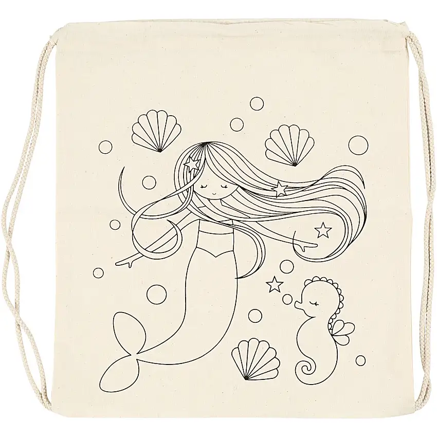 Gymnastikpåse Creativ CompanyLjusnatur Stl 37x41 cm 110 g 1 st 499653