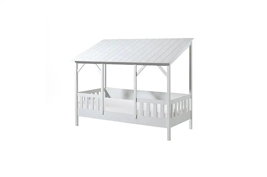 Housebed Hussäng 105x214 cm Vit