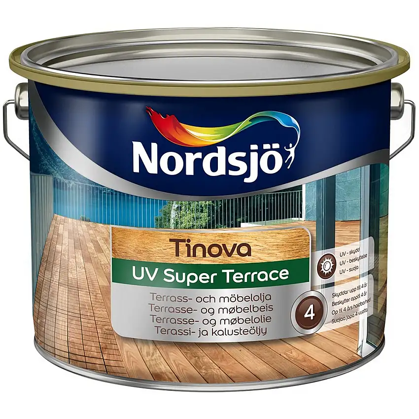 Olja NordsjöTinova UV Super Terrace Kulör