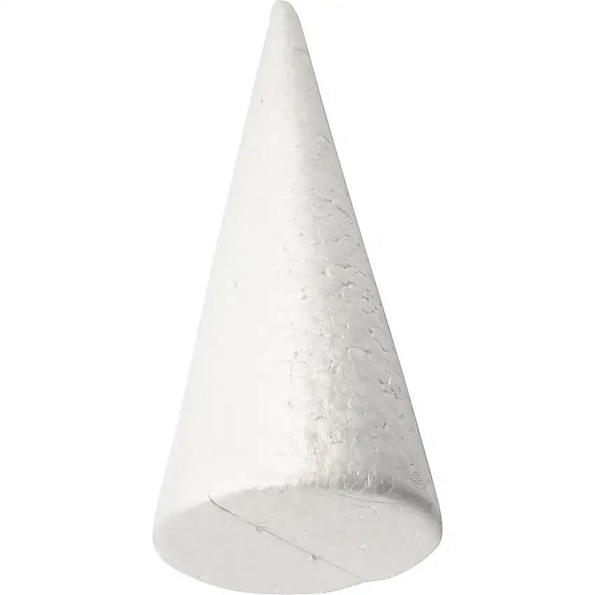 Frigolit Creativ CompanyKäglor Vit 1 stHöjd: 25 cm