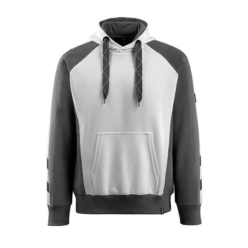 Huvtröja MascotUnique 50572-963Storlek: 3XL, Färg: Vit/mörk Antracit
