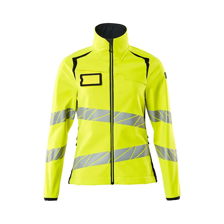 Softshelljacka MascotAccelerate 19012-143Storlek: 5XL, Färg: Hi-vis Gul/mörk Marin