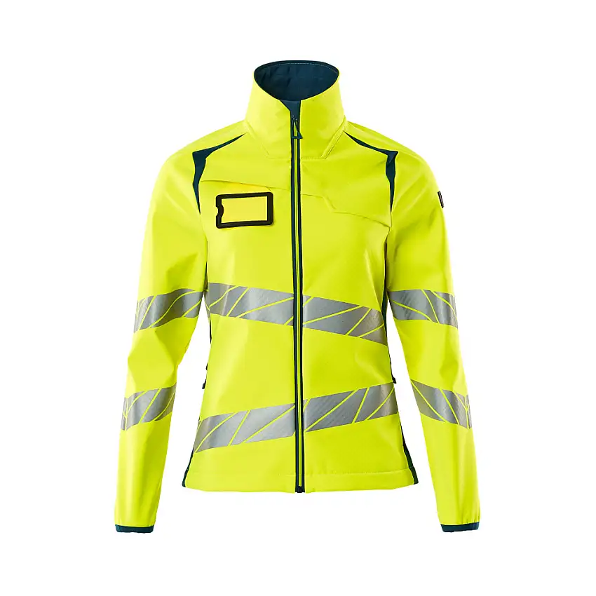 Softshelljacka MascotAccelerate 19012-143Storlek: M, Färg: Hi-vis Gul/mörk Petroleum