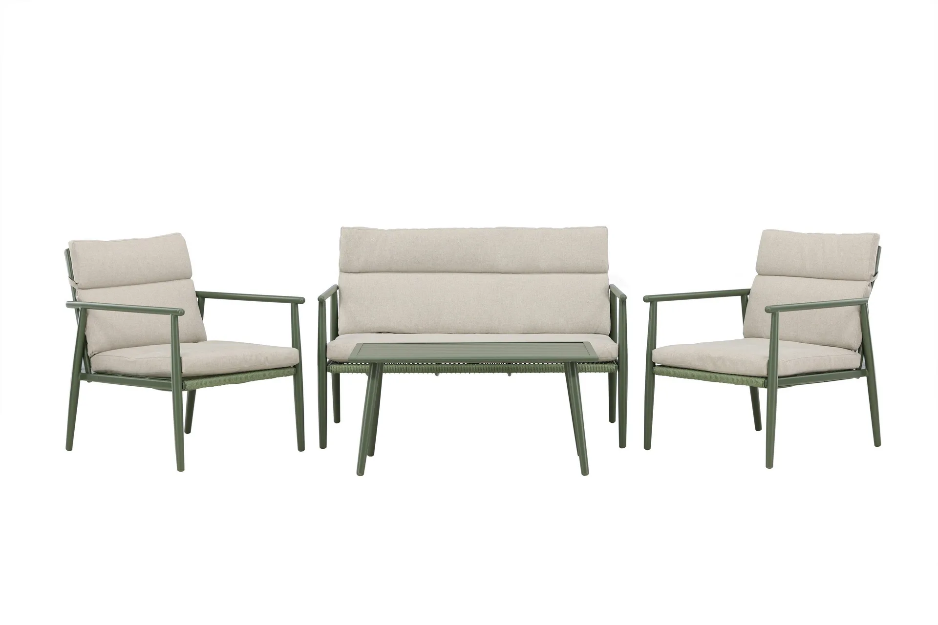 Venture Home Mazzaro Soffgrupp Utomhus 4-sits Grön/Beige