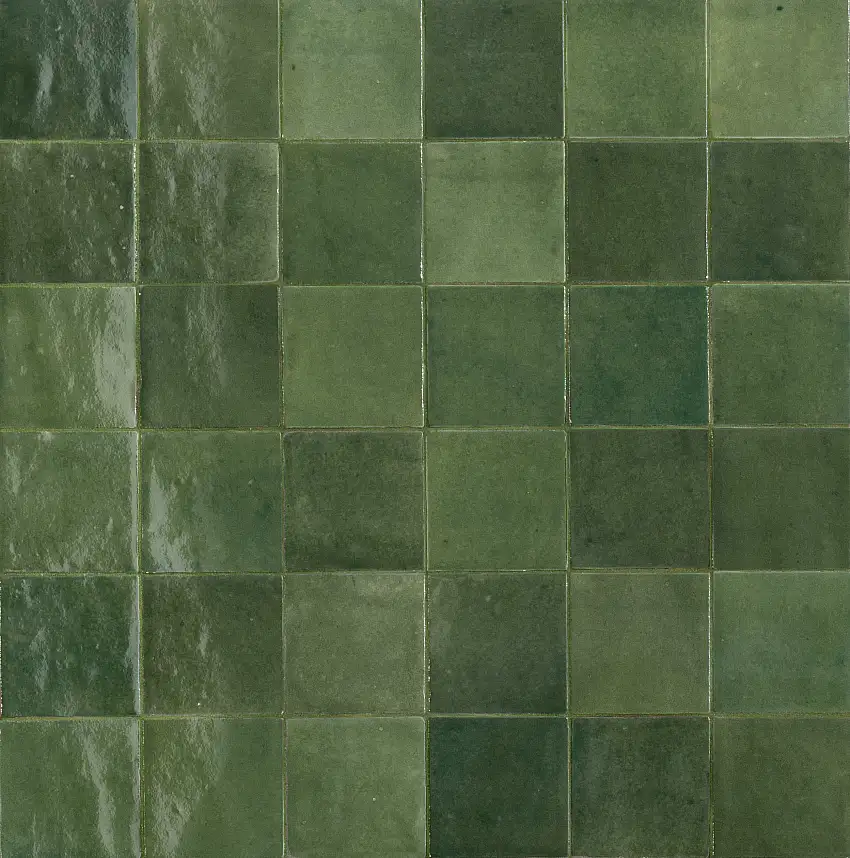 Kakel LhådösBarletto grön 10x10 cm