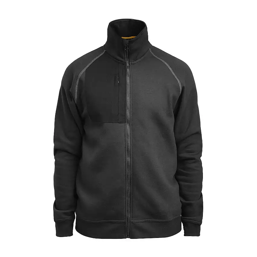 Sweatshirt Jobman5141 Hel-ZipStorlek: 3XL, Färg: Svart