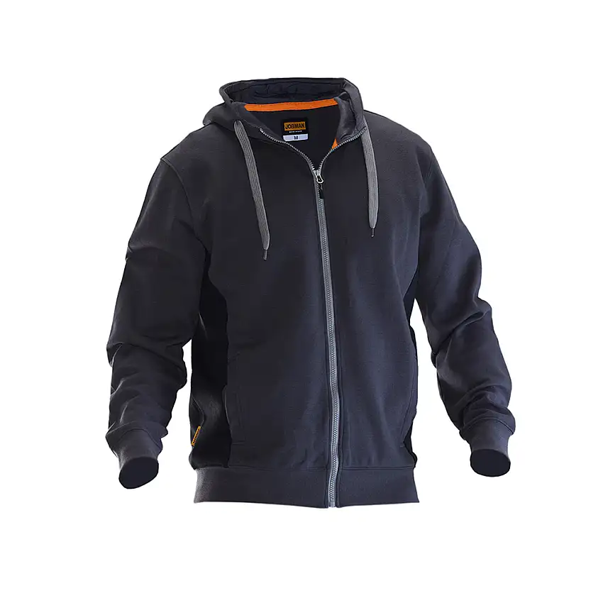 Hoodie Jobman5400Storlek: S, Färg: Mörkgrå/Svart