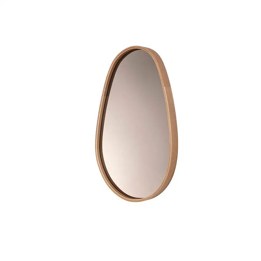Mirrel Vägghängd Spegel 45 cm Brun