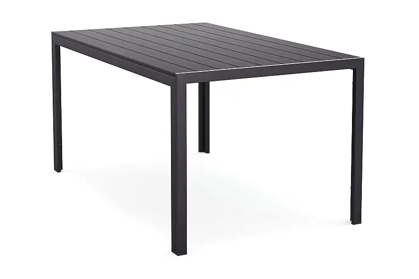 Comfort Garden Siri Matbord Utomhus 90x150 cm Svart