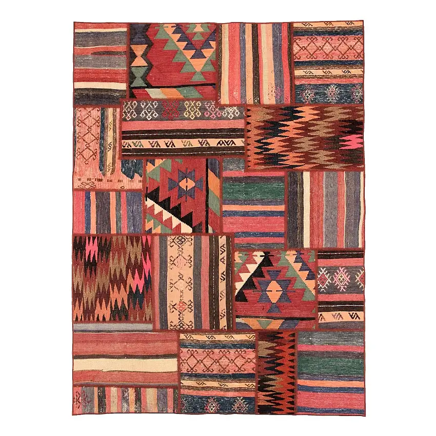 Persisk Patchworkmatta ArkiioShiraz/Azerbajdzjan 150x203