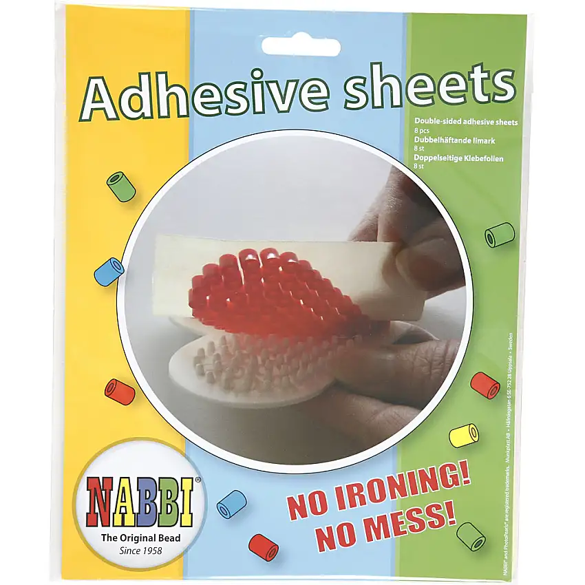 Självhäftande Ark Creativ CompanyTransparent Stl 15x15 cm 8 Ark/1 Förp