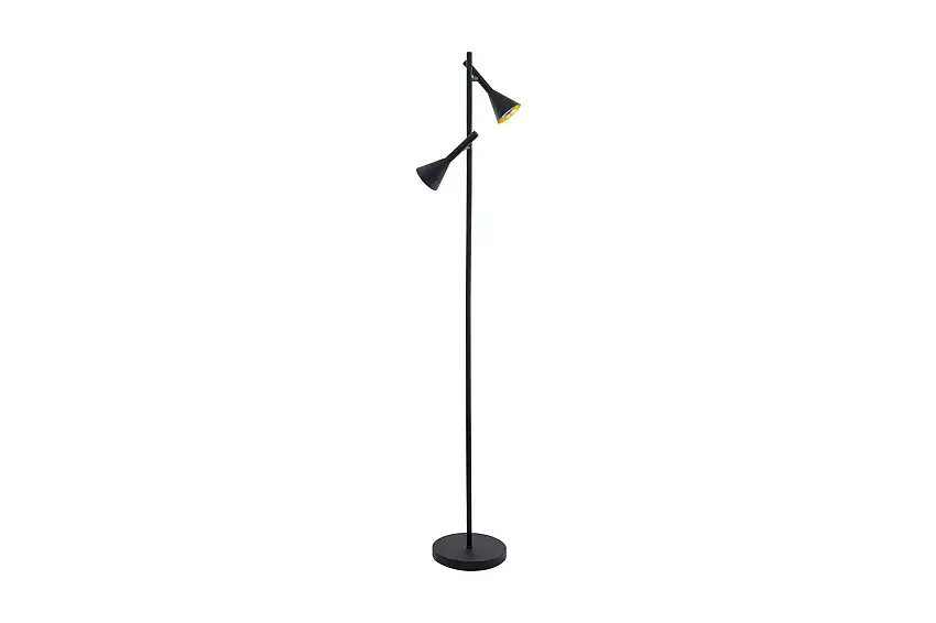Eglo Golvlampa Eglo Cortaderas Svart/Guld