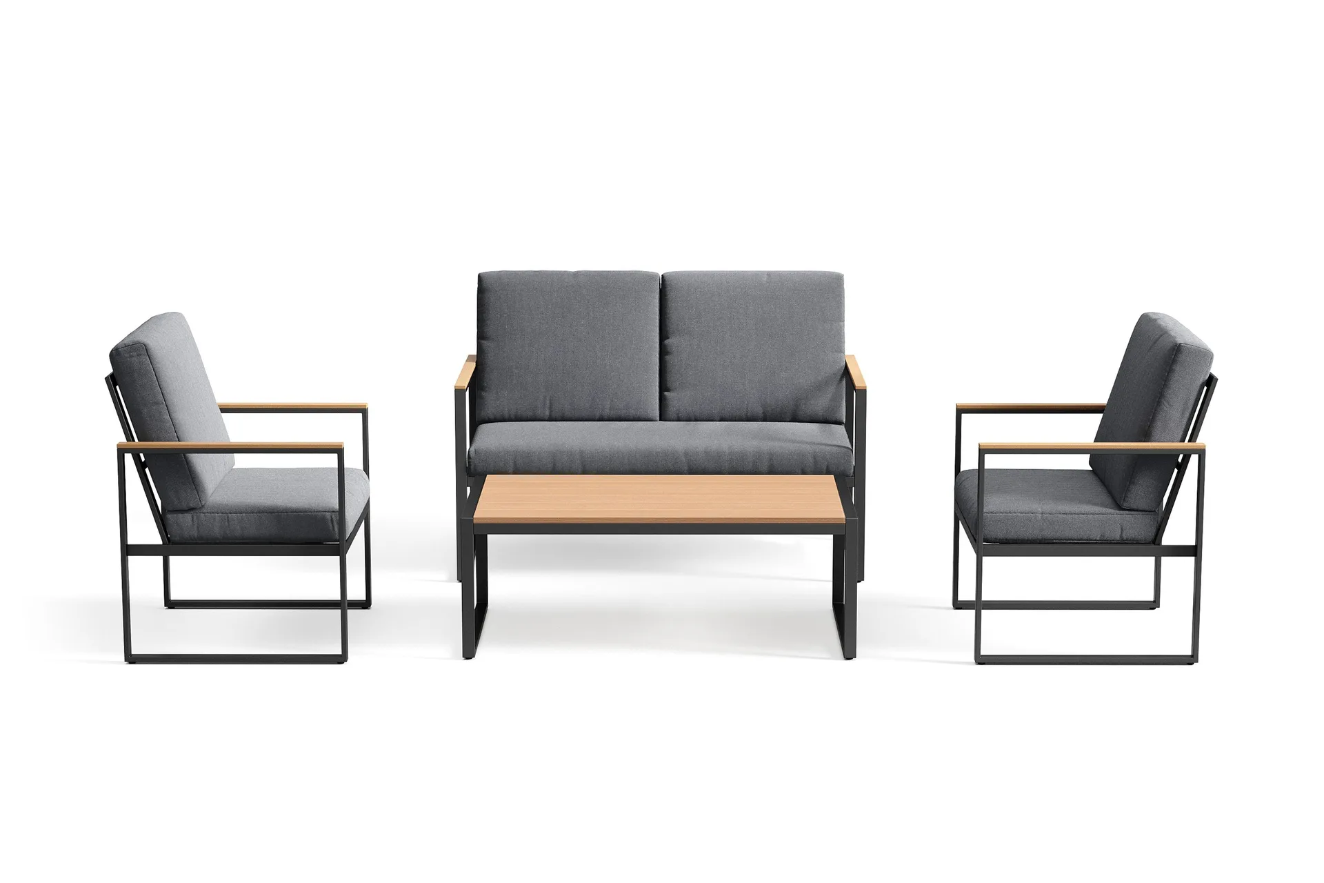 Comfort Garden Serena Soffgrupp Utomhus 4-sits Antracit