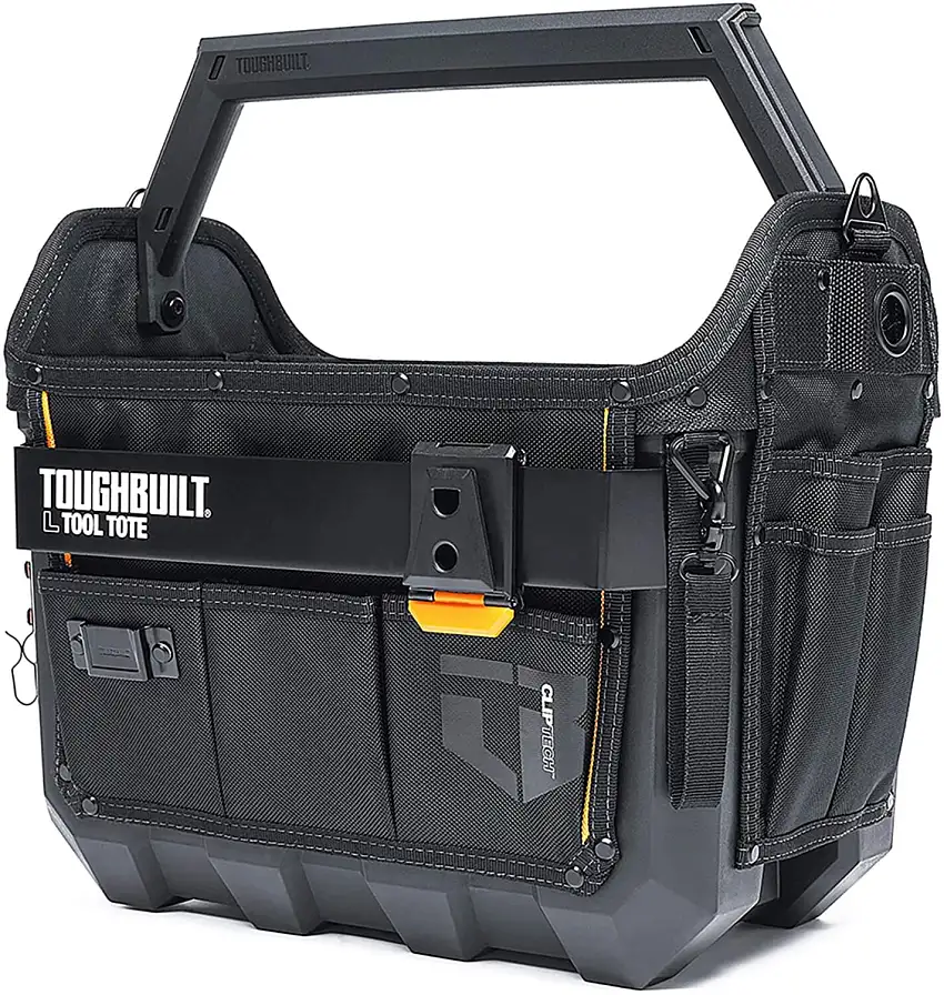 Verktygsväska ToughbuiltHard Body Tote 40 cm Nylon Öppen