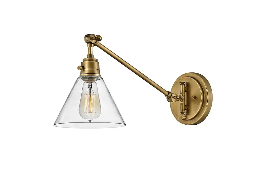 Arti Hinkley Vägglampa Brass