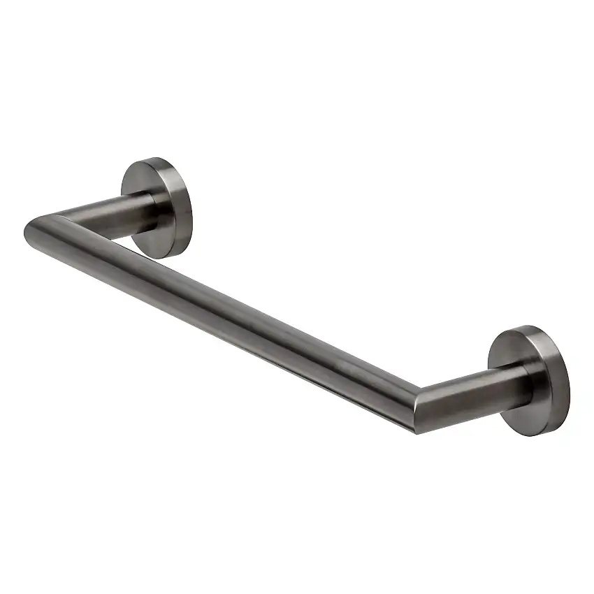 Handdukstång GeesaNemoxBorstad svart, Bredd: 348 mm