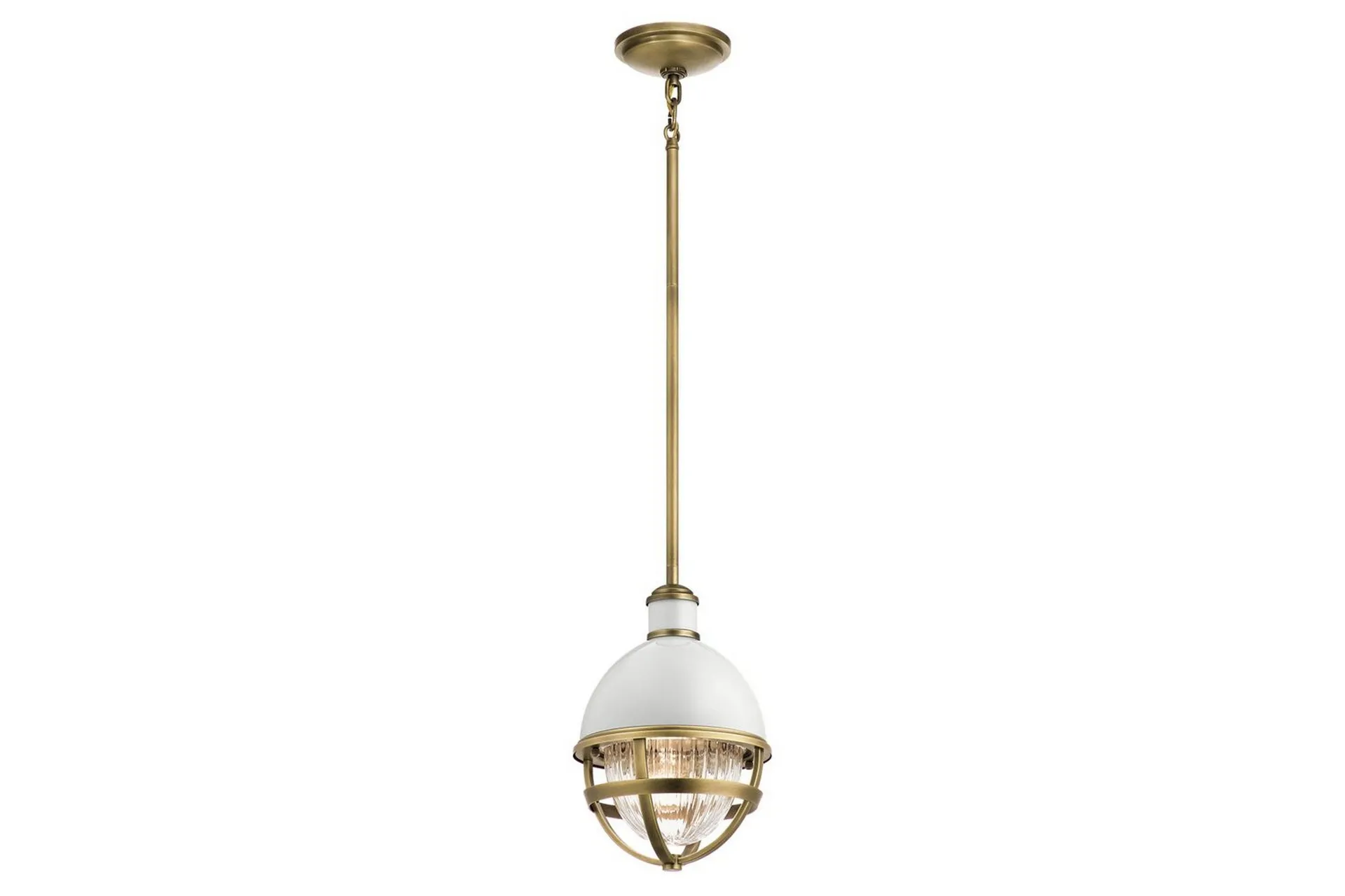 Tollis Kichler Taklampa Brass||White