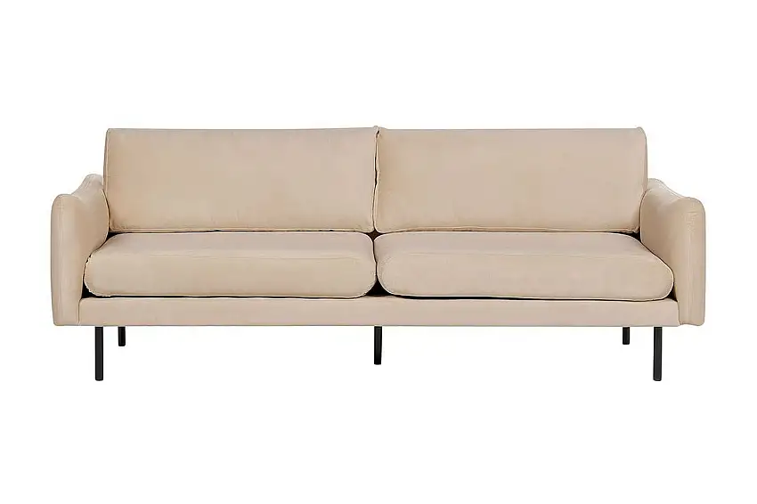 Woodal Soffa 3-sits Beige/Svart