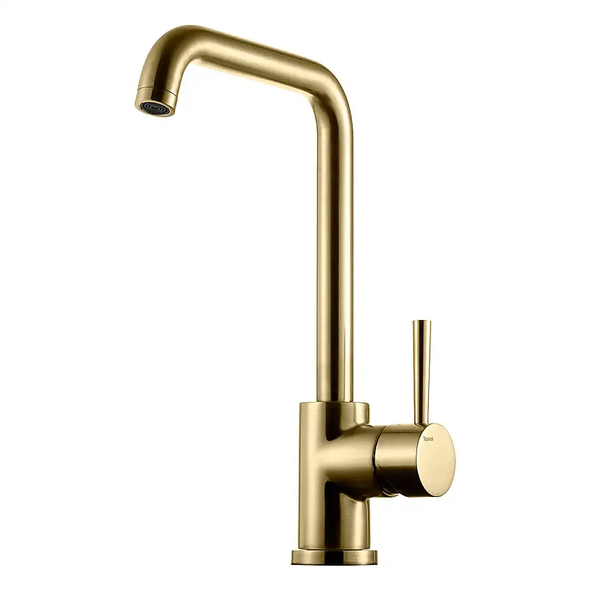 Köksblandare TapwellEVO 980Brushed Honey Gold, Vattenanslutning: Ø10 mm