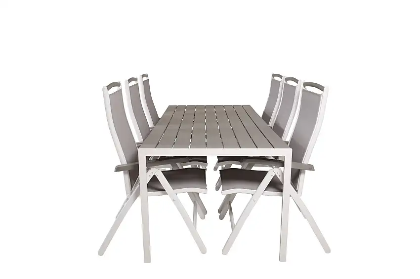 Break Matgrupp Utomhus 205 cm + 6 st Albany PositionssUtestolar