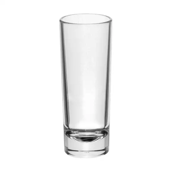 Shotglas okrossbart polycarbonat 6cl stapelbart SB