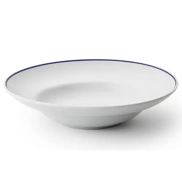 Tallrik Bas djup 26cm dekor:Blue Line