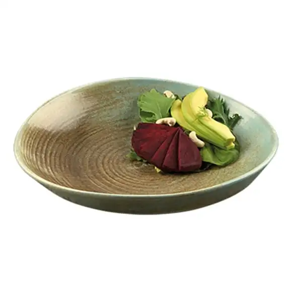 Tallrik Coral oval djup 30cm Bonna