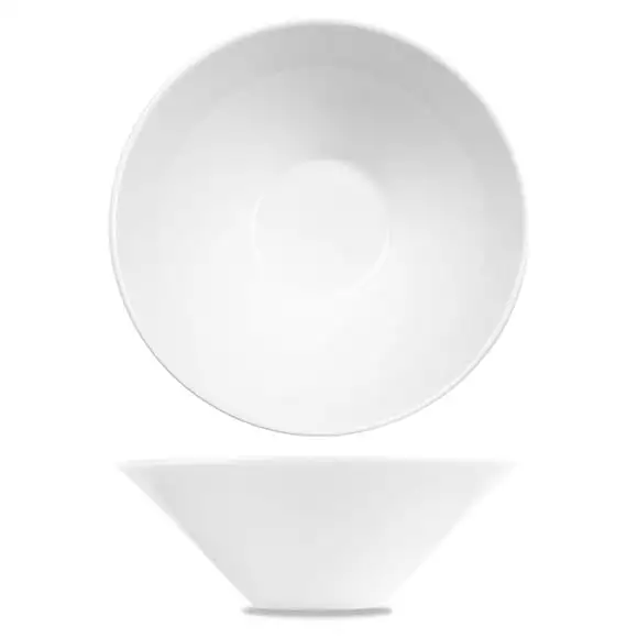 Tallrik djup 19,3cm vit Churchill