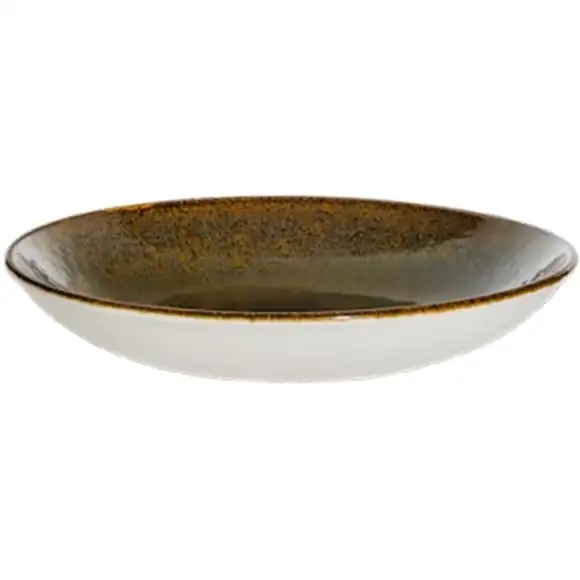 Tallrik Ore Tierra djup utan bräm 23cm Bonna
