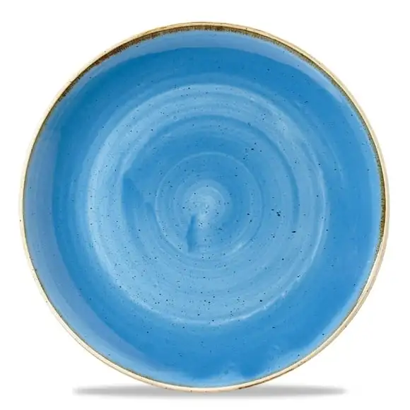 Tallrik Stonecast djup 24,8cm cornflower blue Churchill
