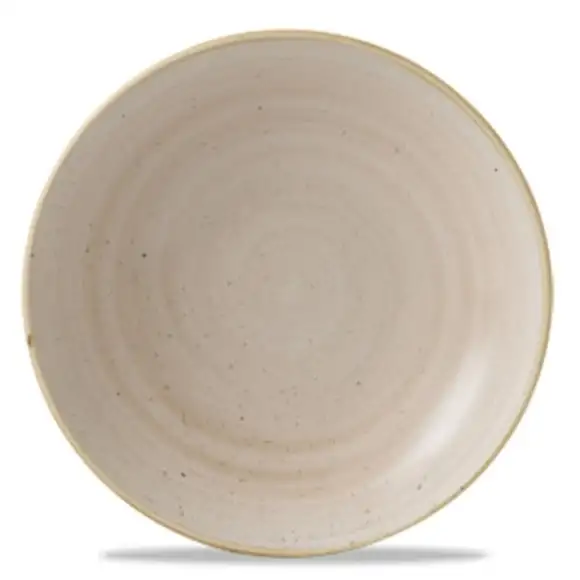 Tallrik Stonecast djup 24,8cm nutmeg cream Churchill