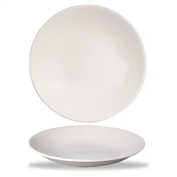 Tallrik Bamboo djup utan bräm 25,5cm Churchill
