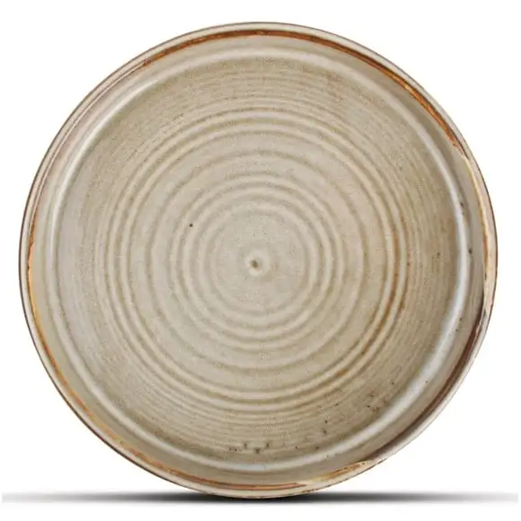 Tallrik Munduk Grey med kant 17,5x2,5cm Fine2Dine