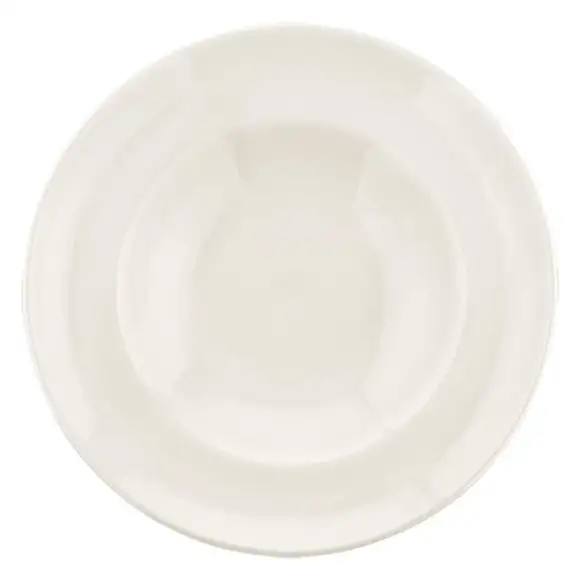 Tallrik Gourmet djup 27cm vit Bonna