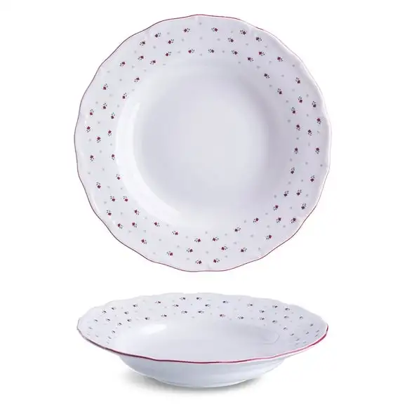 Tallrik Verona djup 24cm Dekor:Franceska