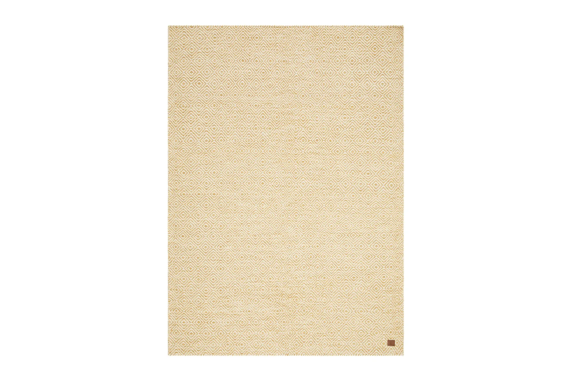 Gåsöga Ullmatta 160x230 cm Rektangulär