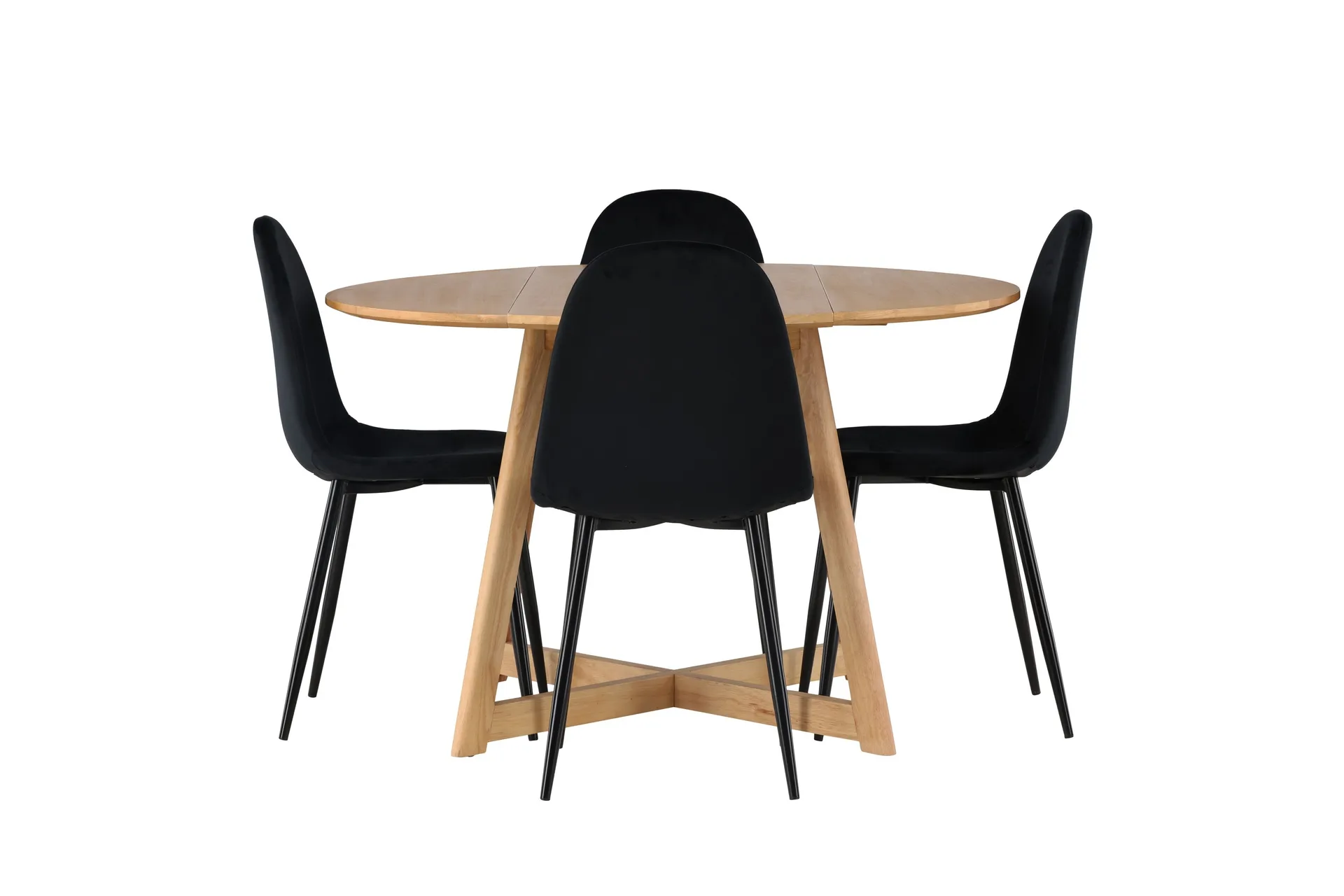 Yakidon Matgrupp 120 cm Rund med 4 Polar stolar