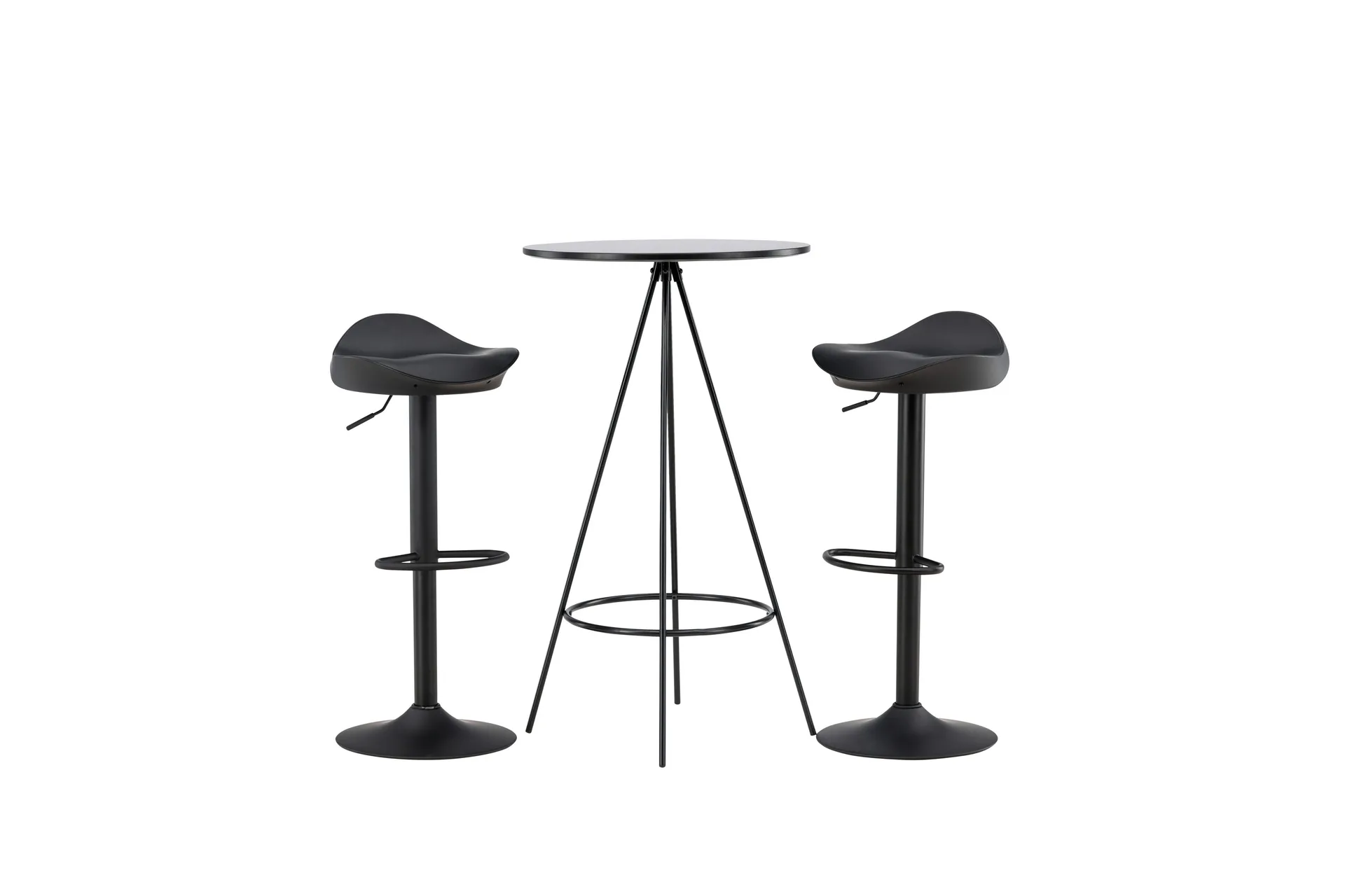 Bistro Matgrupp 60 cm Rund med 2 Adesto stolar