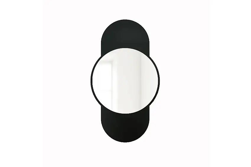 Ewelina Vägghängd Spegel Rund 60 cm