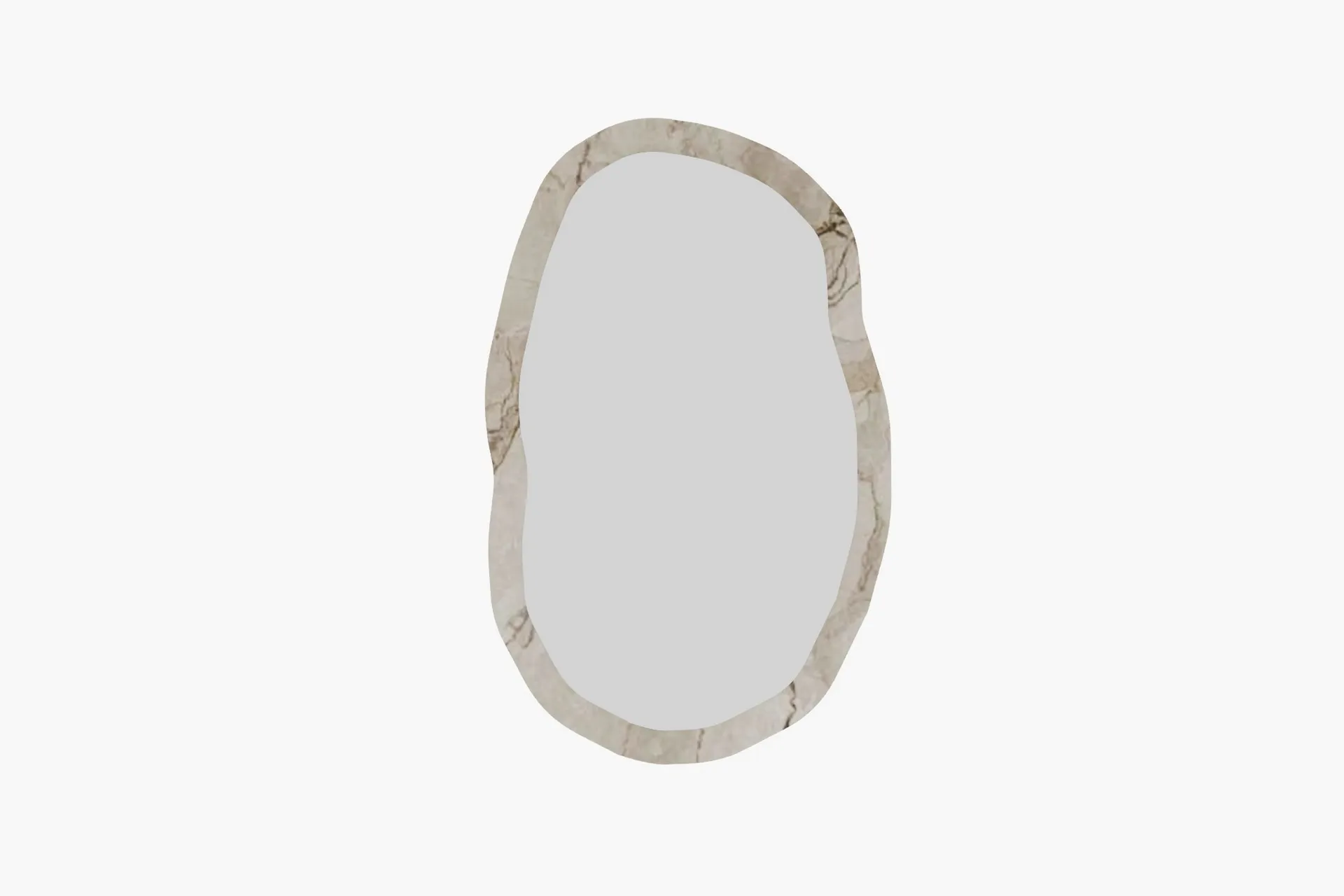 Zeo Vägghängd Spegel 52 cm