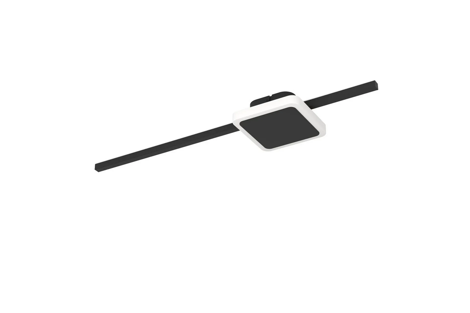 Eglo Vägg-/Taklampa Eglo Sarginto Kvadrat Svart Vit Svart/Vit