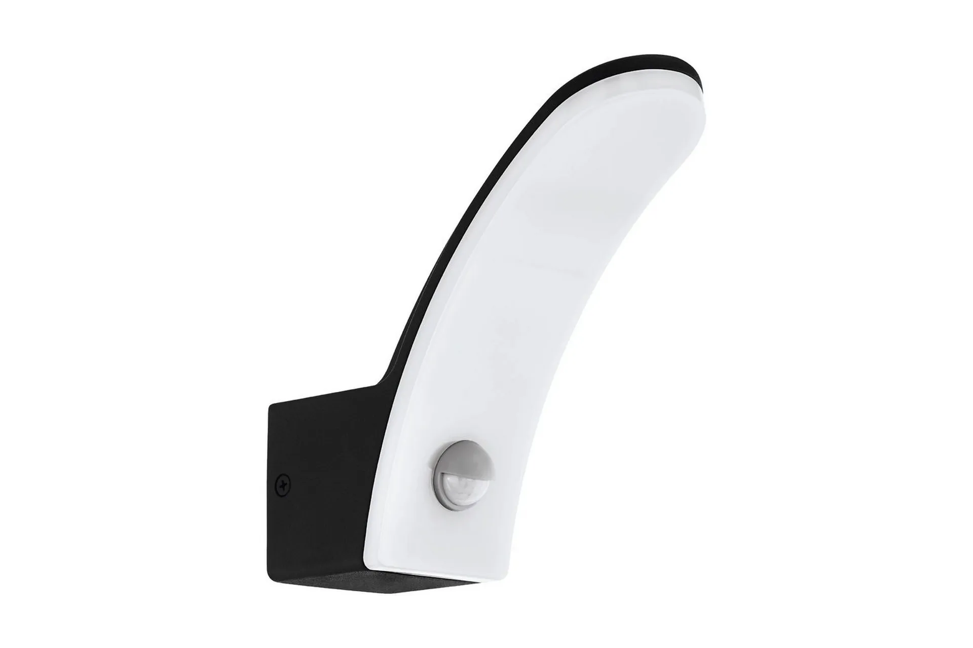 Eglo Vägglampa Utebelysning Eglo Fiumicino med Sensor Svart