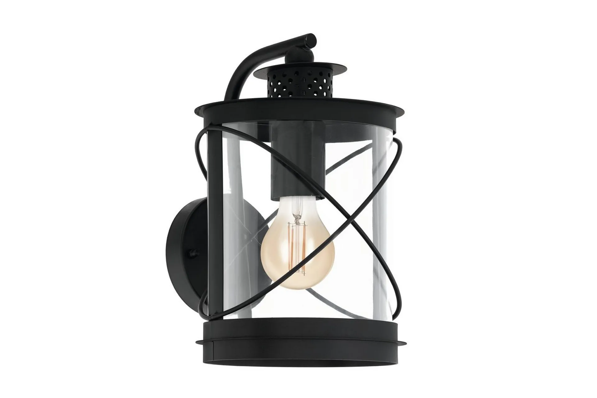 Eglo Vägglampa Utebelysning Eglo Hilburn Svart