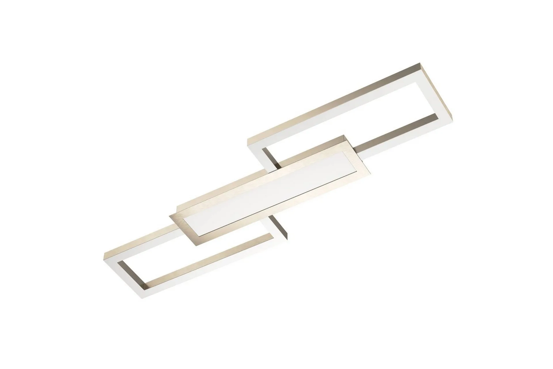 Eglo Taklampa Eglo Monirote Nickel-Matt Vit Vit
