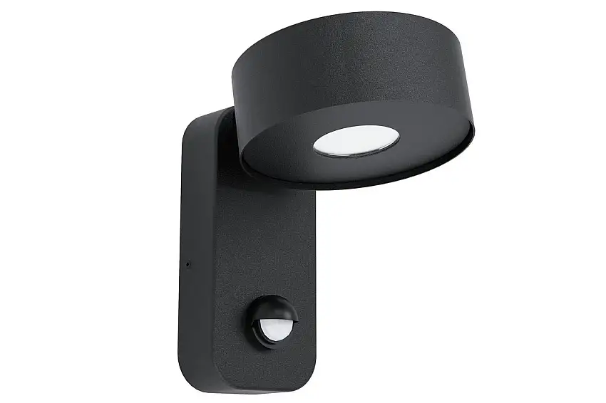 Eglo Vägglampa Utebelysning Eglo Palosco med SensorSvart