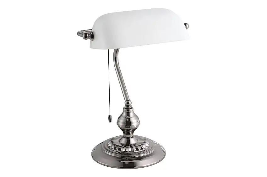Eglo Bordslampa Eglo Banker Nickel Vit Vit